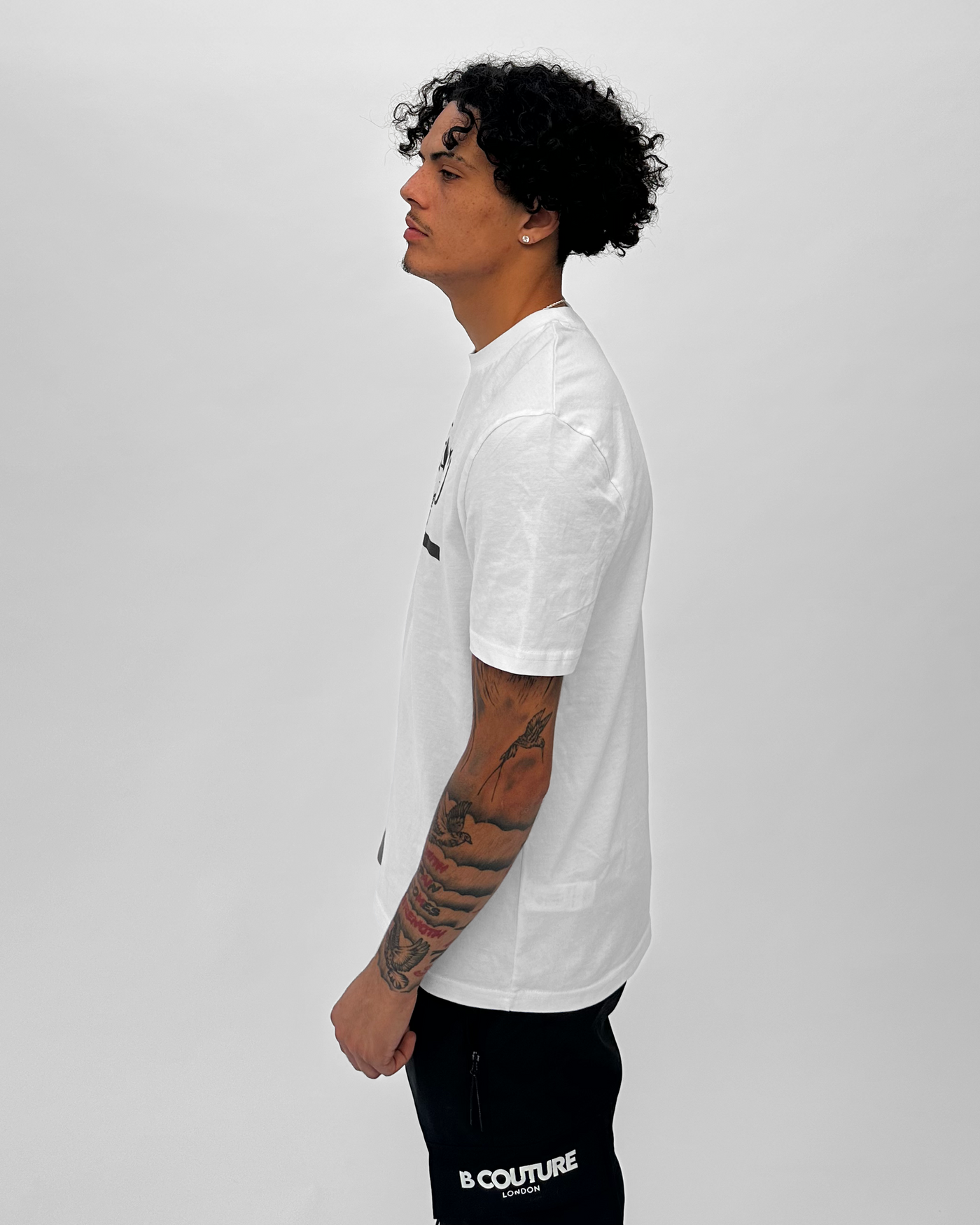 FLACO Milano Crest Tee in White - FLACO