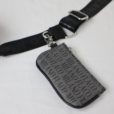 FLACO Grey Messenger Bag